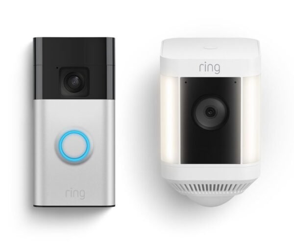 Ring Battery Doorbell + Spotlight Cam Plus image