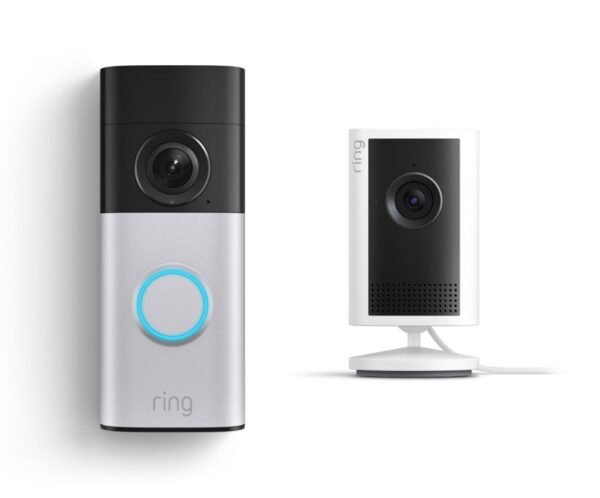 Ring Wired Doorbell Plus (2nd Gen) + Indoor Cam Plus image