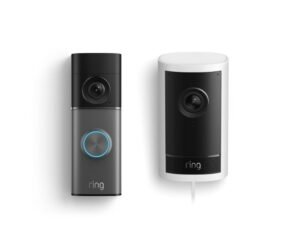 Ring Wired Doorbell Pro (3rd Gen) + Outdoor Cam Pro, Plug-In image
