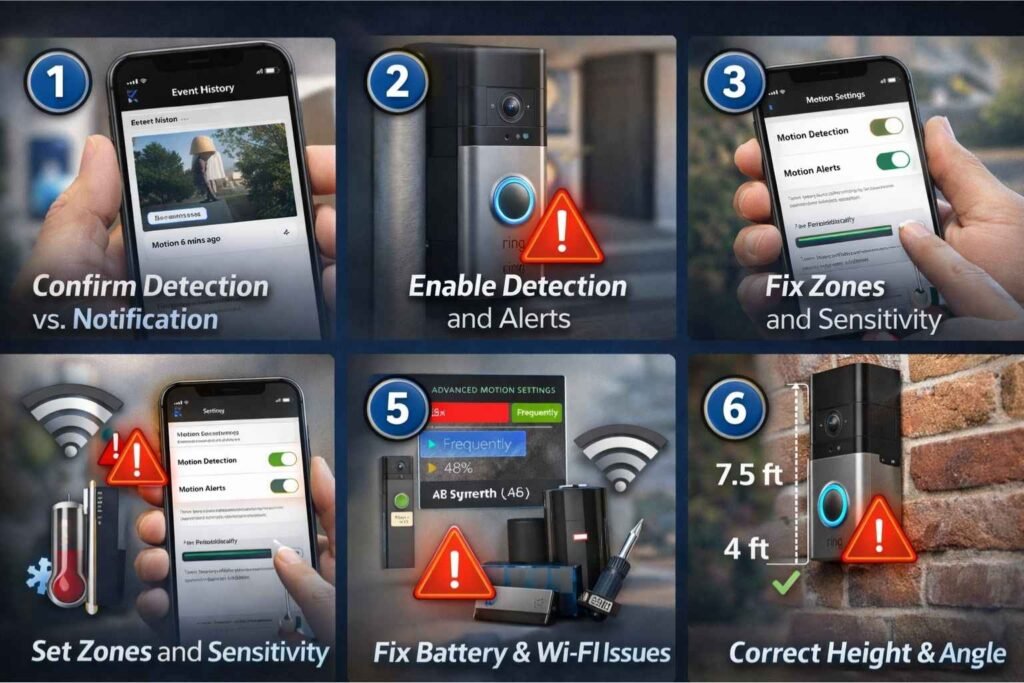 Ring-battery-doorbell-plus-not-detecting-motion-troubleshooting-steps